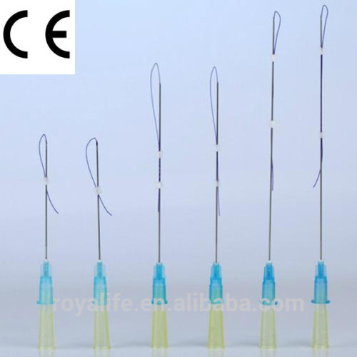 pdo thread lift double thread, double screw PDO thread for nose lift