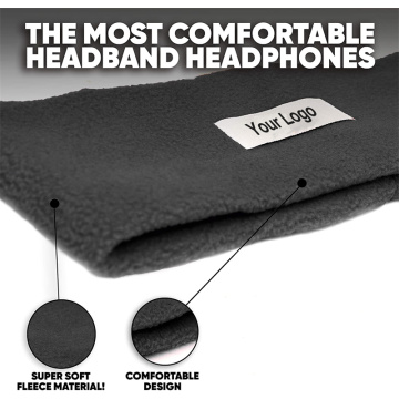 Tarla de máscara para dormir diadema de auriculares Anti-nominos de 3.5 mm cableado