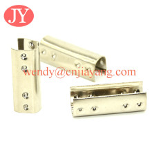 flat end crimp for shoelace /cord /strings