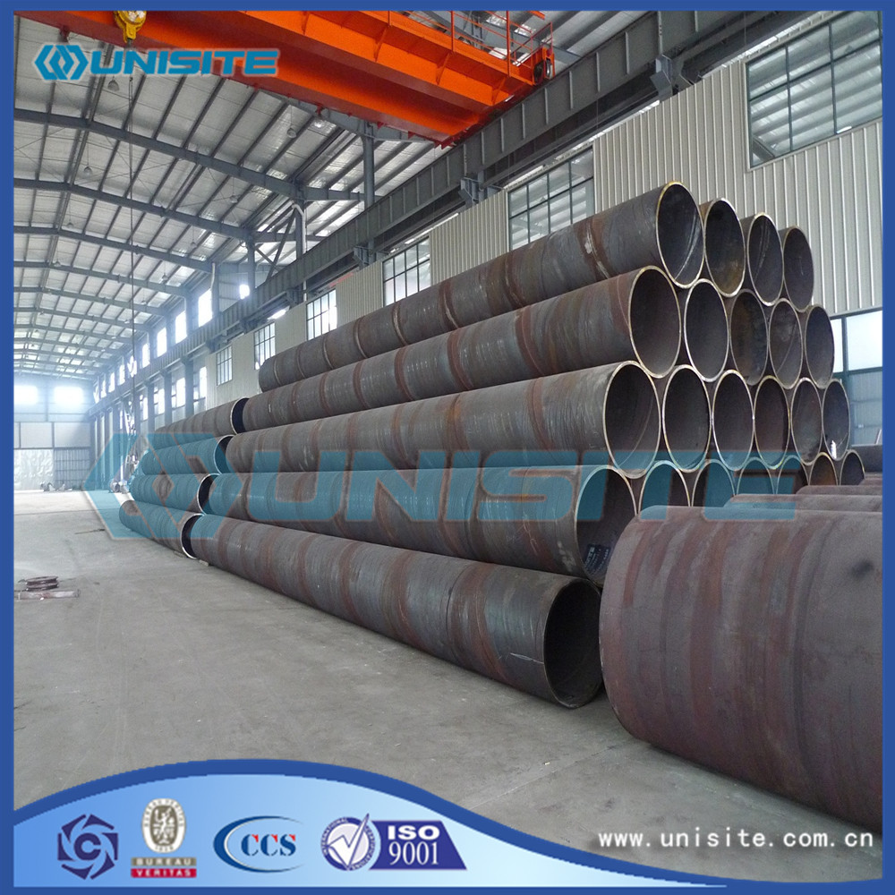 Customized piling steel pipes