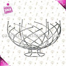 Metal Flower Shape Fruit Basket