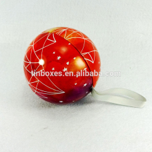 factory printing Christmas ball football tin box