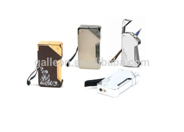 Single Flame Cigar Lighter black color smoking lighter