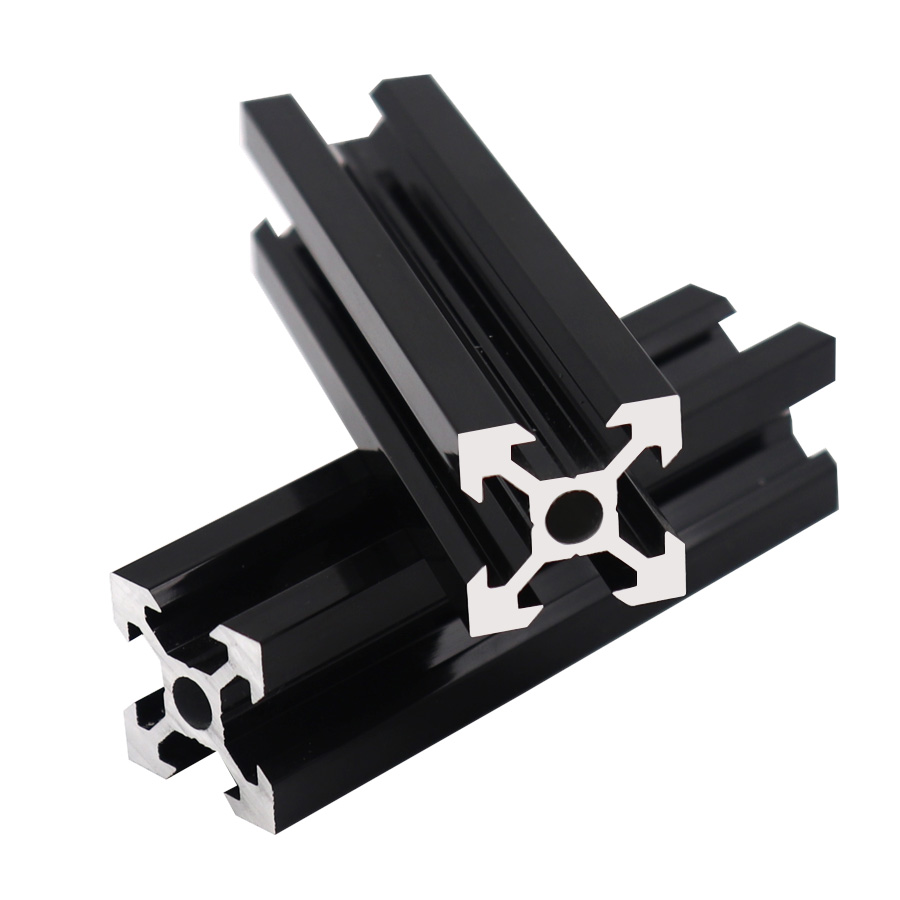 Industrial T Slot Aluminum Extrusion Manufacturer factory price 2020 t slotted aluminium profile 2020v china supplier