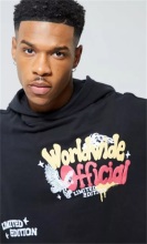 Bubble Print Hoodie Men's Hoodie