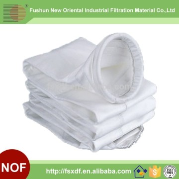 Needle punched PTFE filter bag , Teflon Dust collector Filter bag