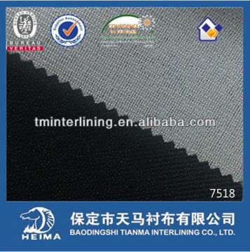 tricot knitted fusible interlining 7518