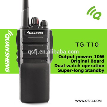 portable 10W power 136-174Mhz 400-480Mhz walkie talkie