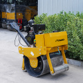 High performance mini walk behind single drum vibratory road roller