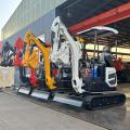 Piccolo Mini Excavators Machine 1.7ton 2ton 3 tonnellate