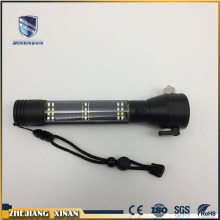 rechargeable solar rescue small flashlight