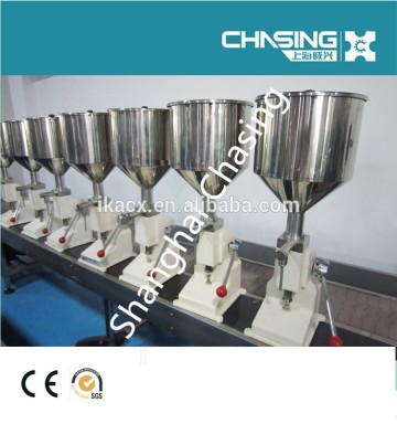 manual liquid detergent ingredients filling machine