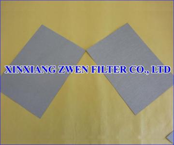 Sintered Fiber Filter Media