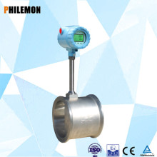 Digital signal output steam vortex flowmeter
