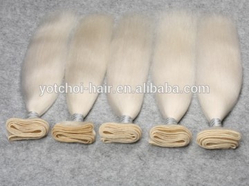 White Virgin Hair Weave White Women Wholesale Hair Extension