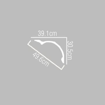 Big Size Polyurethane Decorative Crown Mouldings