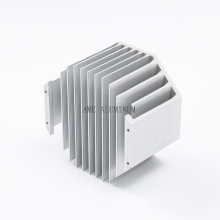 Aluminum heat sink combined with the IGBT device
