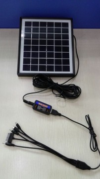 Solar panel phone battery in manufacture