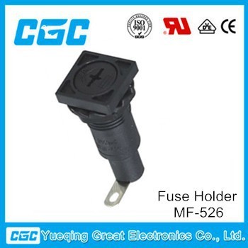 Panel Mount 12mm square Fuse Holder For Fuse 5*20mm fuse holder