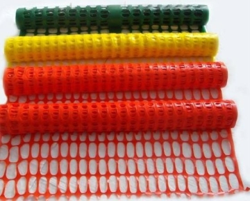 Strength orange warning mesh