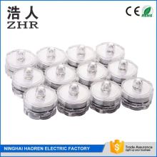 Pack of 3 Real Wax Colour Changing LED Candles