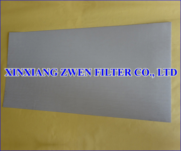 Stainless Steel Sintered Filter Plate