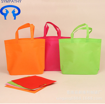 Custom green bag shopping bag carrier bag