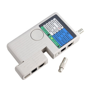 4-in-1 Remote RJ11 RJ45 USB BNC LAN Cable Tester