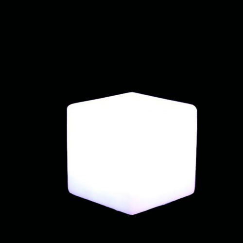 LED Cube Tisch und Stuhl für Snack Bar