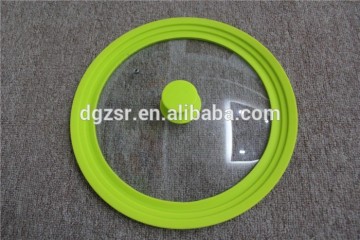 Silicone glass lid/silicone pot lid