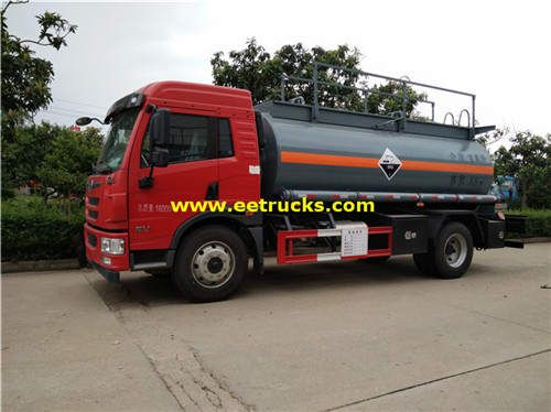 Faw 8800l hydrochloric acid tanks