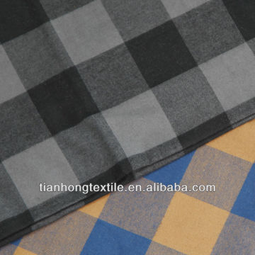 Customized Cotton Twill Checks Flannel/Cotton Shirting Fabric Material