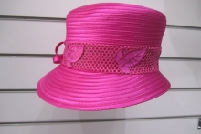 Women's Satin Ribbon Dress Church Couture Hats
