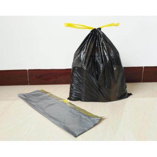 Drawstring Poly Garbage Bag Drawstring