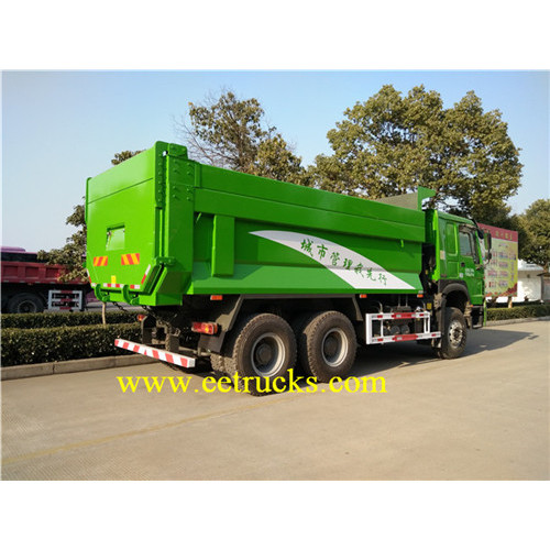 SINOTRUK 10 Wheel Docking Garbage Trucks