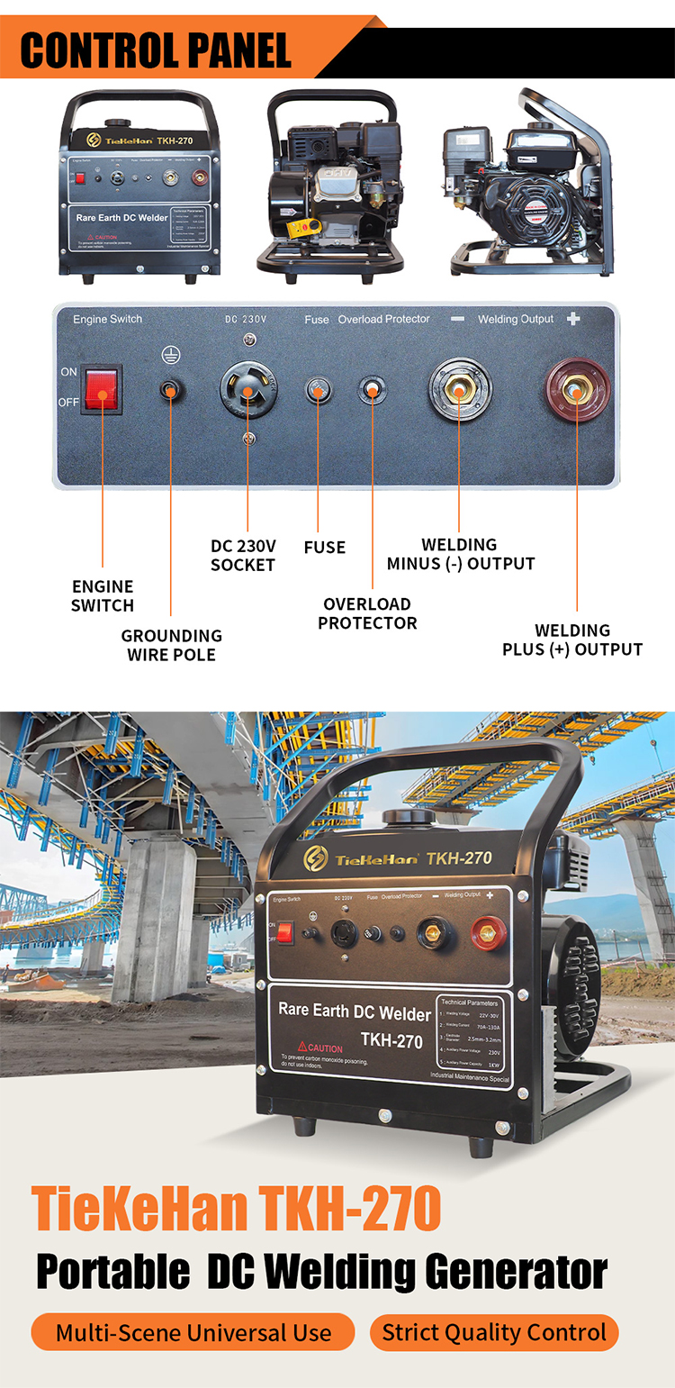 Generador de soldadura TKH-270(14) TKH-270 Welding Generator(14)