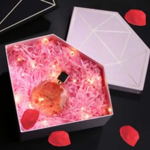 Custom Pink Highend Cosmetic Perfume Magnetic Packaging Box