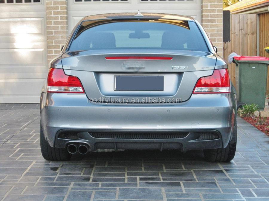 Rear Diffuser in Carbon Fiber for BMW 1 Series E82 MTECH 2007-2013