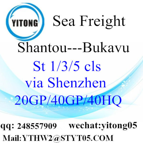 Service logistique Shantou à Bukavu