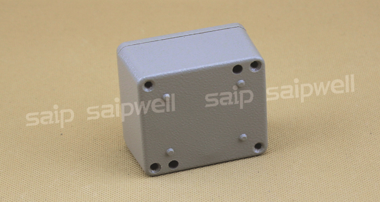 SAIP/SAIPWELL 64*58*35mm Waterproof Dustproof Junction Box Electrical Outdoor Switch Box Aluminium Box With Solid Cover