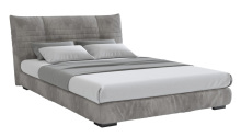 Grey Realm Light Luxury Soft Bed