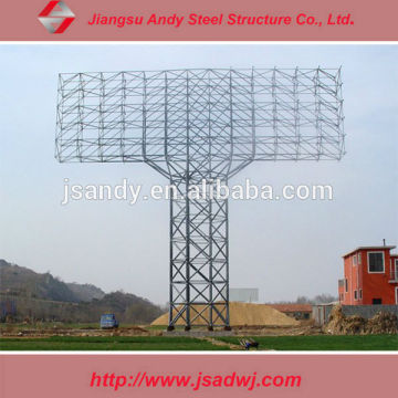 steel outdoor billboard structure