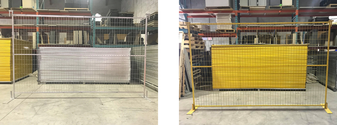 canada temporary fence panel out door temporary construction fence for sale
