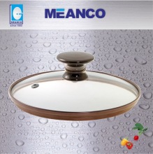 Golden Tempered Glass Lid, Glass Lid