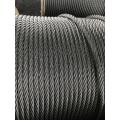 ROPE DE TIRE D&#39;ACIER INOXEUX 19X7 NON ROTATION EN12385