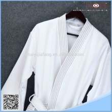 100% Cotton White Men Bathrobe