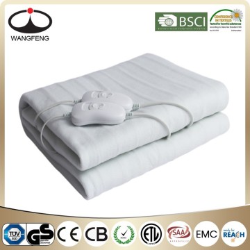 single person polyester electric heated blanket