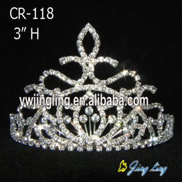 Tiaras de concurso de belleza por mayor de 3 pulgadas