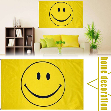 Sunny Yellow Smiley Flags