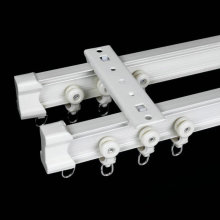 Aluminum Double Curtain Rail Flexible Track Systems & Accessories